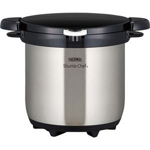 サーモス 真空保温調理器 シャトルシェフ 4.5L クリアステンレス KBG-4500 CS
