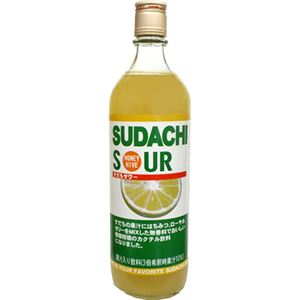 （まとめ買い）野田ハニー すだちサワー 3倍希釈用 720ml×3セット