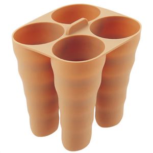 （まとめ買い）Bready SELECT シリコーン ぷくぷくパン型 4個取り×4セット