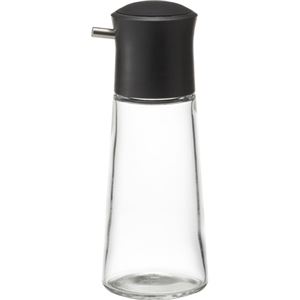 （まとめ買い）スタビアリュクス プッシュ調味差し M ブラック 140ml×2セット