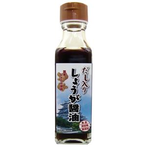 （まとめ買い）マエカワ だし入りしょうが醤油 110ml×7セット