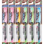 （まとめ買い）エビス オラクルハブラシ・レギュラー やわらかめ 6本組×3セット