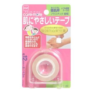 （まとめ買い）優肌絆 肌にやさしいテープ プラスチック 12mm×4.5m×6セット