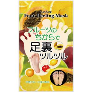 （まとめ買い）THE CURE フットピーリングマスク 40ml×3セット