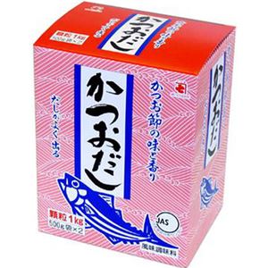 （まとめ買い）風味調味料 かつおだし 1kg×4セット