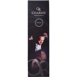 シャルム ヘアーファンデーション ブラック 80g