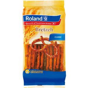 （まとめ買い）ローランド プレッツェル 100g×8セット