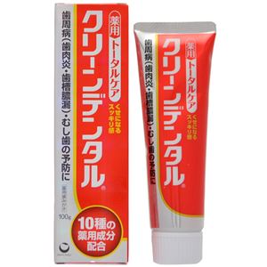 （まとめ買い）クリーンデンタル 100g×4セット