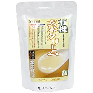 （まとめ買い）コジマフーズ 玄米クリーム 200g×16セット
