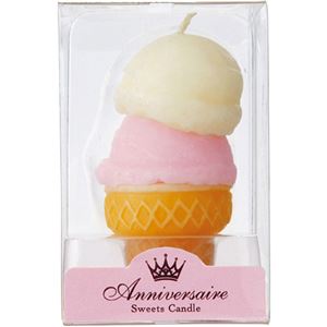 （まとめ買い）kameyama candle house(カメヤマキャンドルハウス) スイーツキャンドル アイスクリーム×8セット
