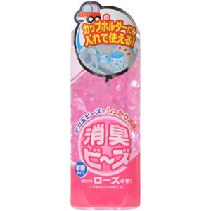 （まとめ買い）アクアリフレ 消臭ビーズ 本体 ほのかなローズの香り 270g×26セット