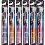（まとめ買い）エビス リグEXハブラシ 超先細毛 ふつう 6本組×6セット