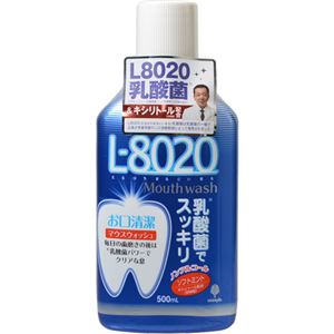 （まとめ買い）クチュッペL-8020 乳酸菌マウスウォッシュ ソフトミント 500ml×3セット