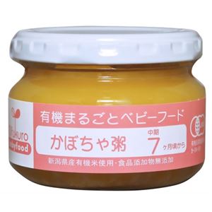 （まとめ買い）有機まるごとベビーフード かぼちゃ粥 100g 7ヶ月頃から×9セット