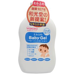 （まとめ買い）ミルふわ ベビージェルローション ジェルタイプ 150ml×4セット