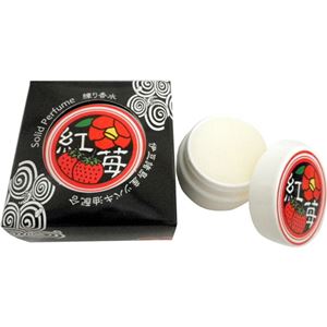 （まとめ買い）ふじのくにの練り香水 紅苺 10g×4セット
