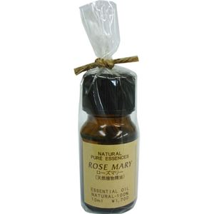 （まとめ買い）天然植物精油 ナチュラルピュアエッセンス ローズマリー 10ml×2セット
