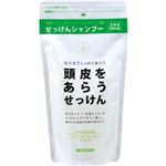 （まとめ買い）ミヨシ 頭皮をあらうせっけん つめかえ用 300ml(石鹸シャンプー)×7セット