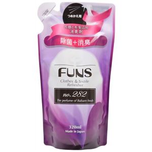 （まとめ買い）ファンス リッチ 消臭剤 no.282 つめかえ用 320ml×17セット