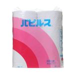 （まとめ買い）夕顔 パピルス トイレットロール シングル 4ロール×19セット