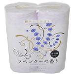 （まとめ買い）ラベンダーの香りトイレットペーパー 4R(ダブル)×10セット