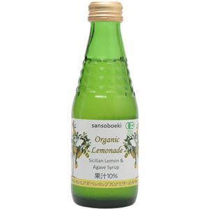 （まとめ買い）三宗貿易 有機レモネード 180ml×17セット