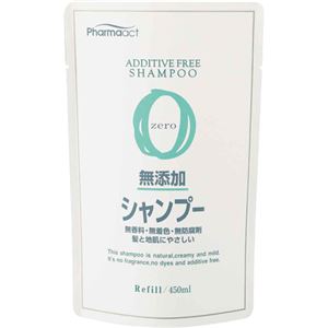 （まとめ買い）ファーマアクト 無添加シャンプー つめかえ用 450ml×17セット