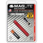 （まとめ買い）マグライト ソリテールLED SJ3A036 レッド×2セット
