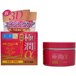 （まとめ買い）肌研 極潤α 3Dヒアルロン酸パッククリーム 50g×4セット