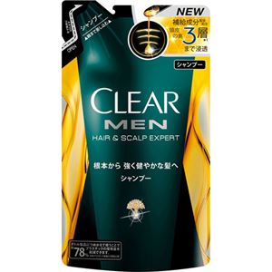 （まとめ買い）クリアフォーメン ヘア&スカルプエキスパート シャンプー つめかえ用 280g×7セット