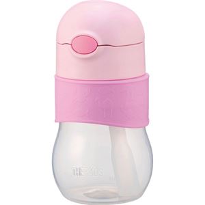 （まとめ買い）サーモス ベビーストローマグ 0.34L ピンク NPA-340 P×4セット