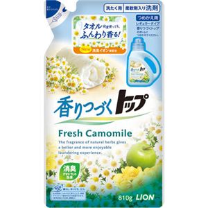 （まとめ買い）香りつづくトップ フレッシュカモミール つめかえ用 810g×22セット