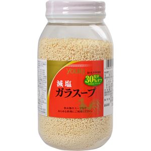 （まとめ買い）ユウキ 減塩ガラスープ 400g×6セット