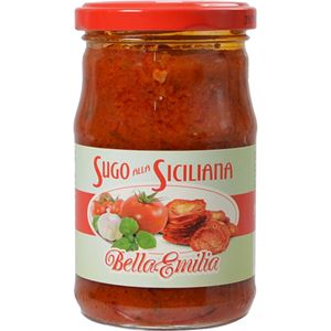 （まとめ買い）ベラエミリア シチリア風トマトソース サンドライトマトとバジル入り 290g×8セット