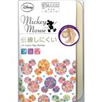 （まとめ買い）関東ナイロン ミッキー 伝線しにくいストッキング 左右つま先ワンポイント テイナ L-LL 1足組×9セット