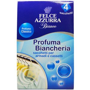 （まとめ買い）フェルチェアズーラ イルビアンコ パフューム リネンサシェ クラシック 70g×4×3セット