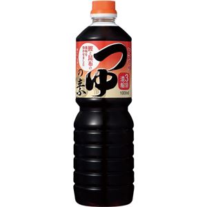 （まとめ買い）ヤマモリ つゆの素 3倍濃縮 1000ml×7セット