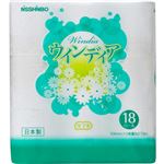 （まとめ買い）ウインディア トイレットペーパー 27.5m×18ロール ダブル×14セット