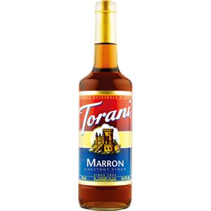 （まとめ買い）トラーニ フレーバーシロップ マロン 750ml×2セット