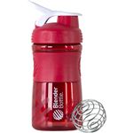 （まとめ買い）ブレンダーボトル スポーツミキサー 20オンス(600ml) レッド×3セット