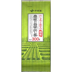 （まとめ買い）伊藤園 農家の自家出し茶 300g×5セット