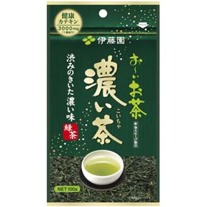 （まとめ買い）伊藤園 おーいお茶 濃い茶 100g×5セット