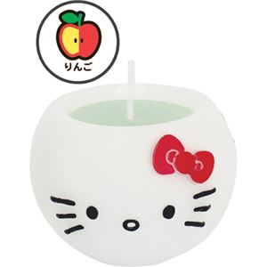 （まとめ買い）kameyama candle house(カメヤマキャンドルハウス) ハローキティアロマキャンドル アップル×5セット