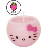 （まとめ買い）kameyama candle house(カメヤマキャンドルハウス) ハローキティアロマキャンドル イチゴ×5セット