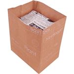 （まとめ買い）紙製 新聞・雑誌整理袋(柄入)5枚入り×16セット