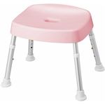 ポーリッシュ アルミパイプバスチェア パールピンク