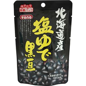 （まとめ買い）トーノー 塩ゆで黒豆 50g×12セット