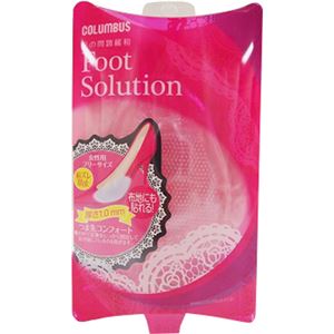 （まとめ買い）フットソリューション つま先コンフォート 女性用 フリーサイズ 厚さ1.0mm×6セット