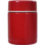 （まとめ買い）レーヴ 18-8スープ&フードジャー メタリックレッド×2セット