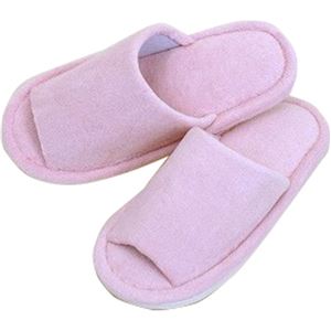 （まとめ買い）カラーコレクションスリッパ ピンク×3セット